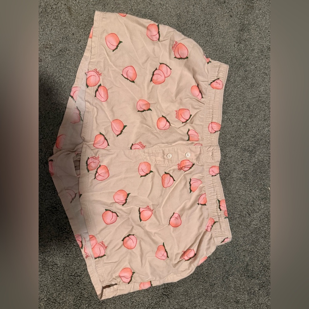 PINK Victoria's Secret Peach Pattern Sleepwear